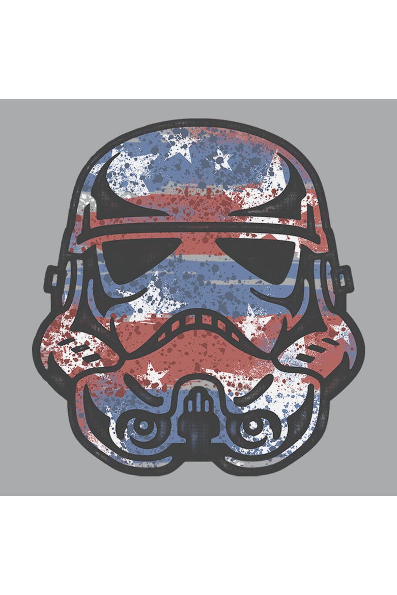 Men's Star Wars Patriotic Stormtrooper  Sweatshirt, Alternate, color, Athletic Heather
