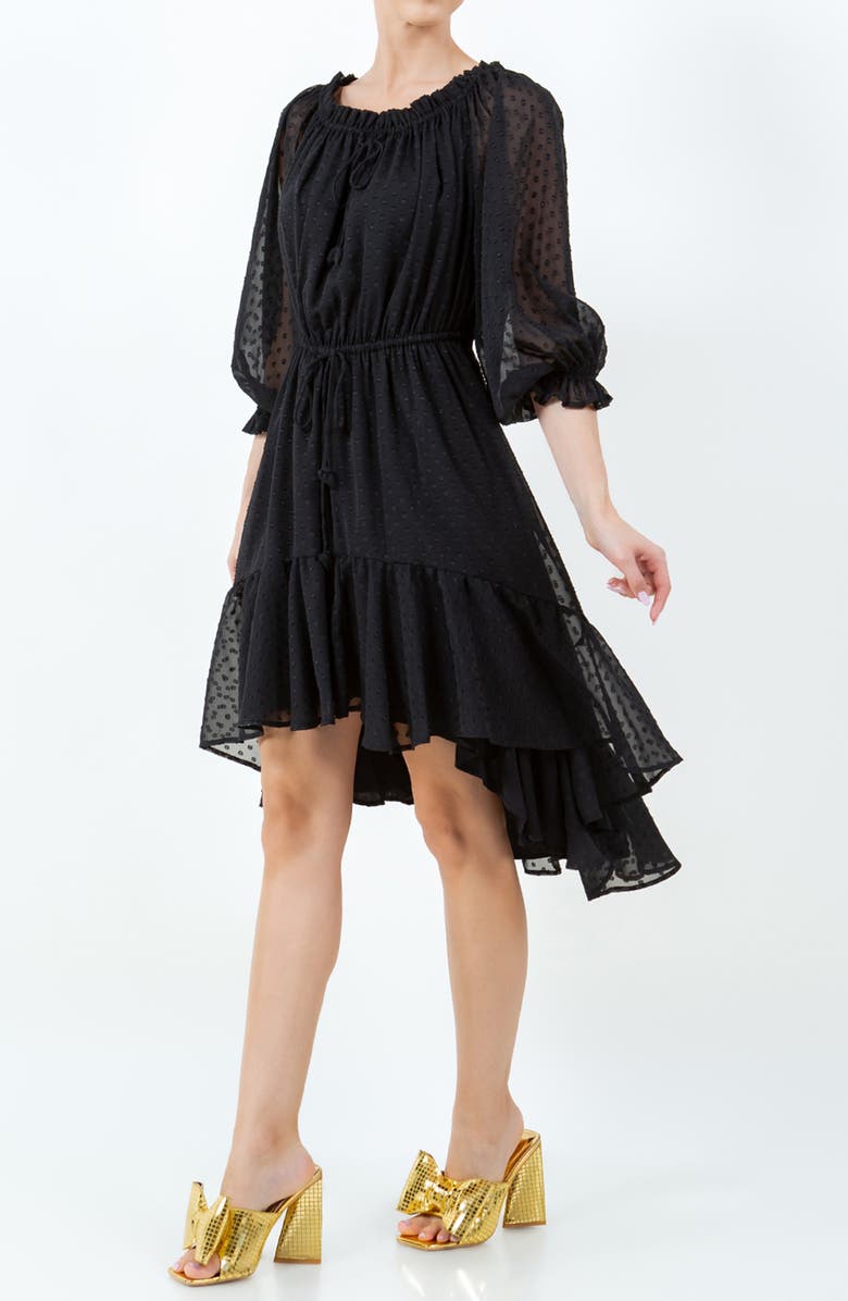 MEGHAN LA Keiko Midi Dress, Alternate, color, 