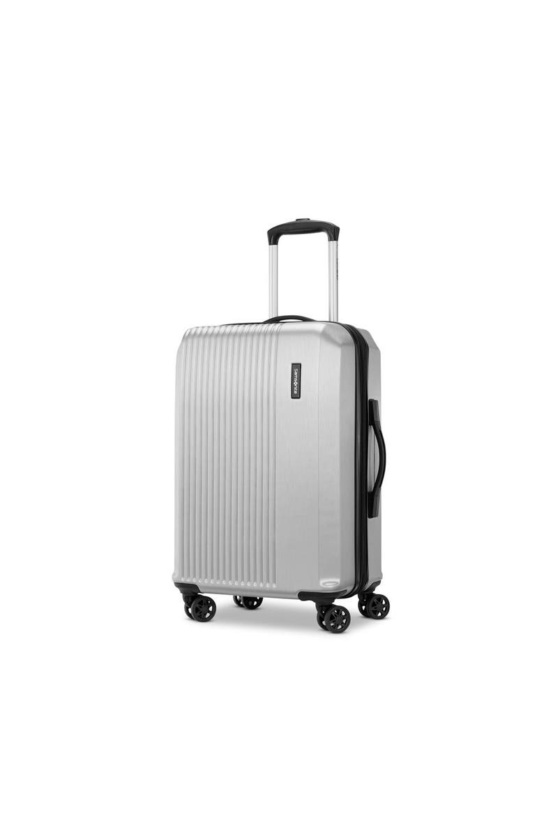 Alliance SE Hardside (20"/24"/28") 3 Piece Spinner Luggage Set, Alternate, color, Aluminum Silver