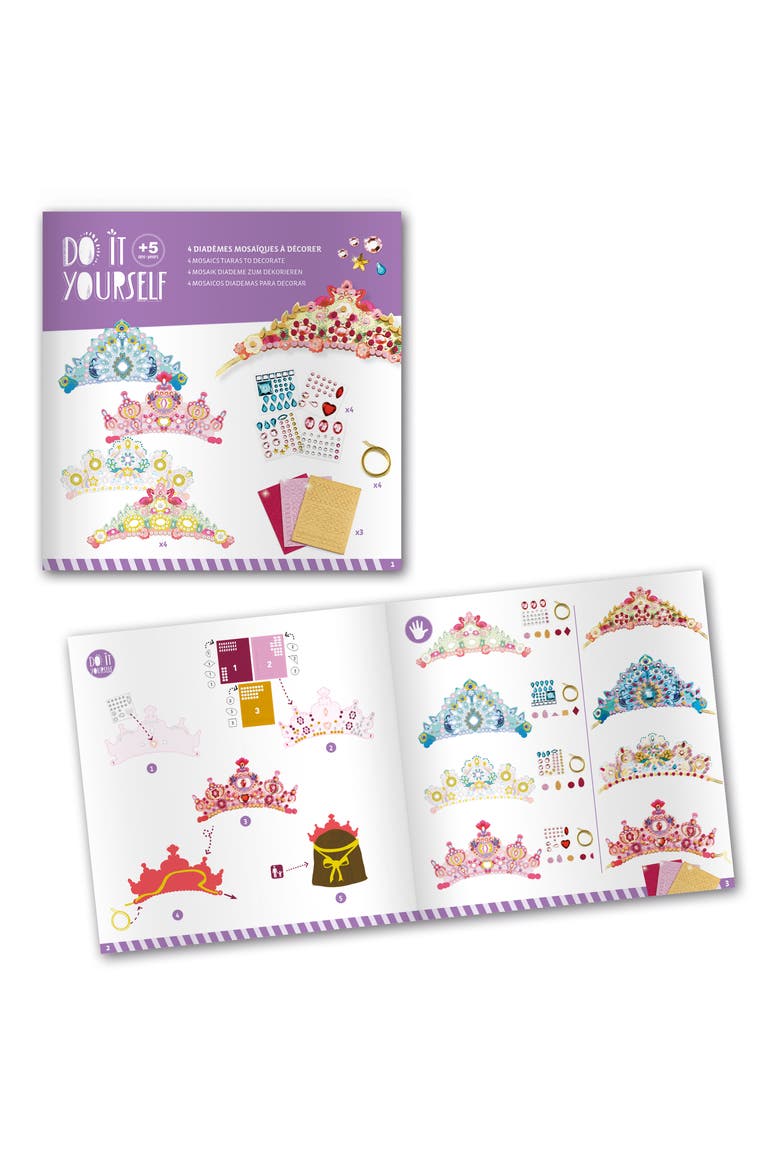 Do It Yourself Like A Princess Crown Craft Kit, Alternate, color, MULTI