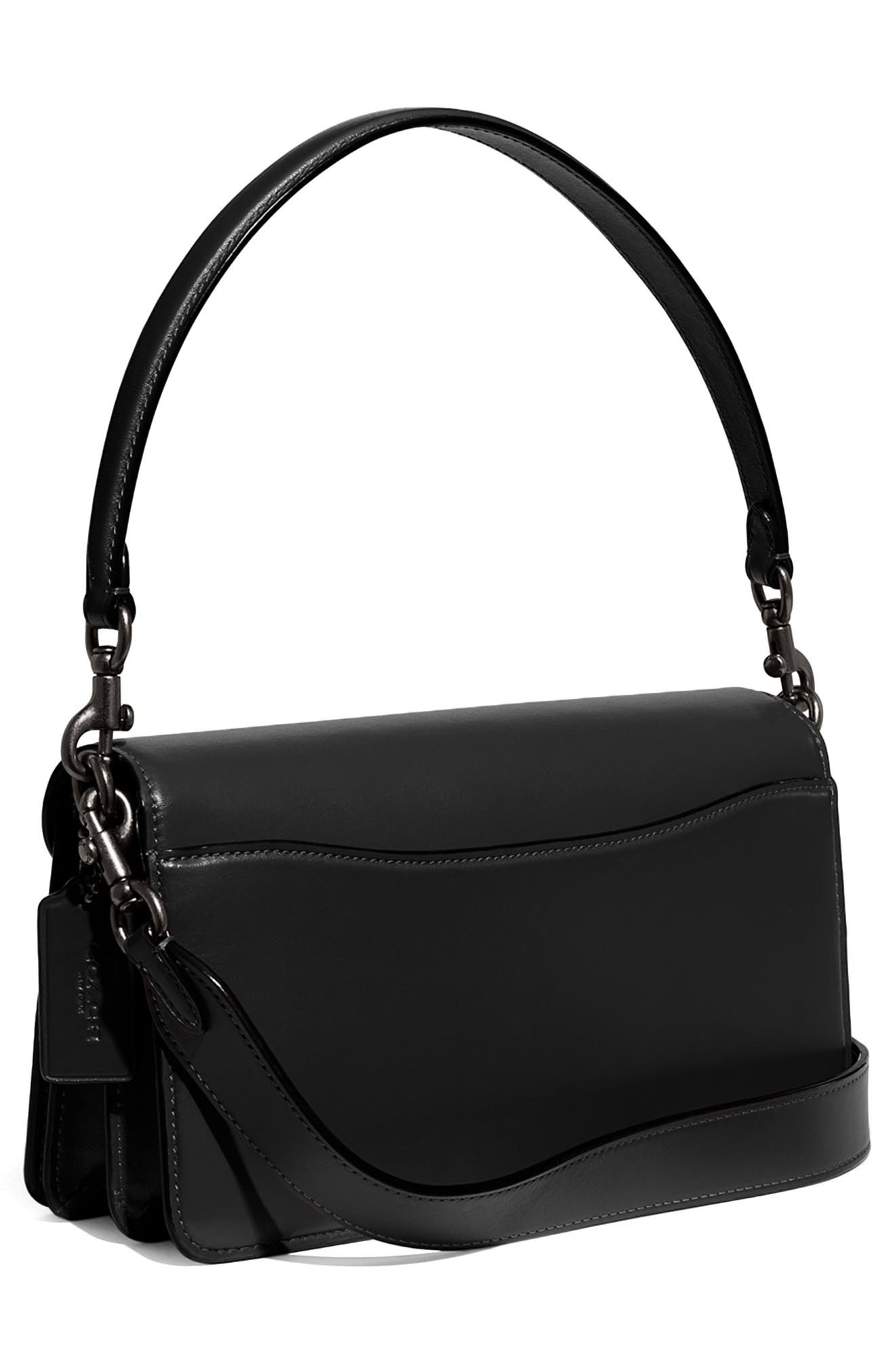 COACH Signature Tabby Coated Canvas & Leather Shoulder Bag, Alternate, color, 