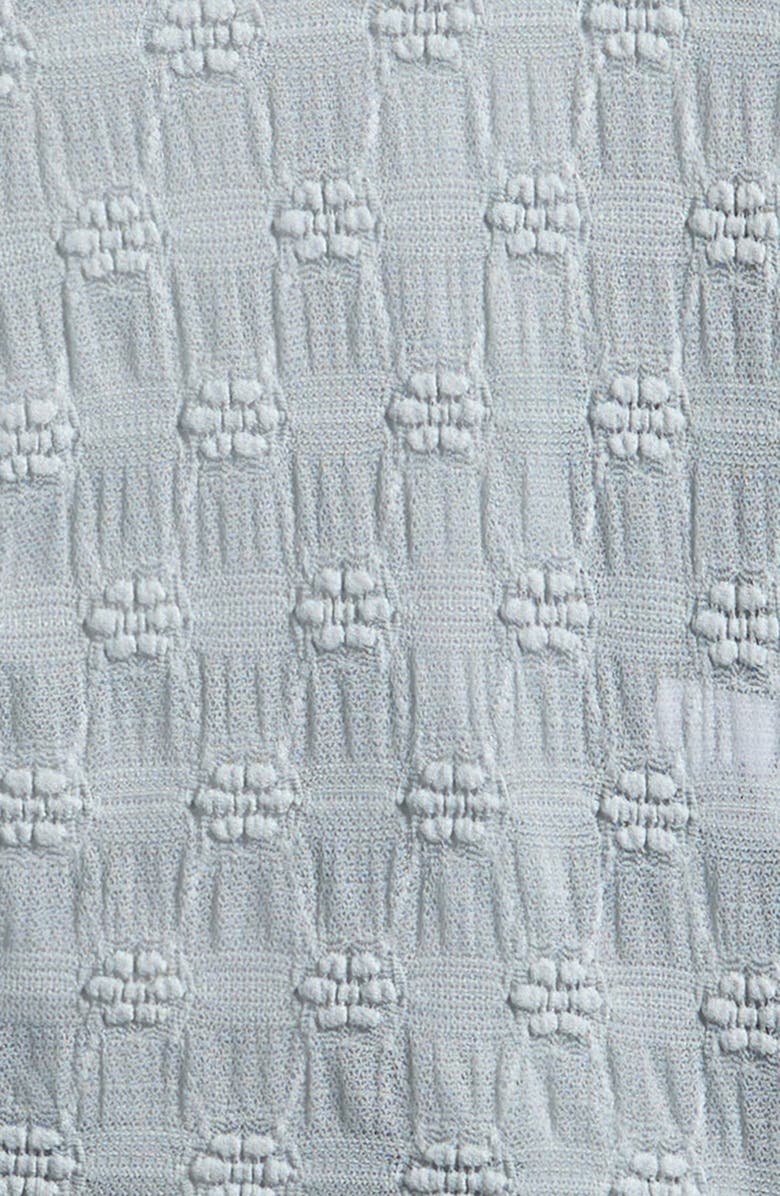 Cotton Emporium Kids' Puckered Flower Top, Alternate, color, Light Blue