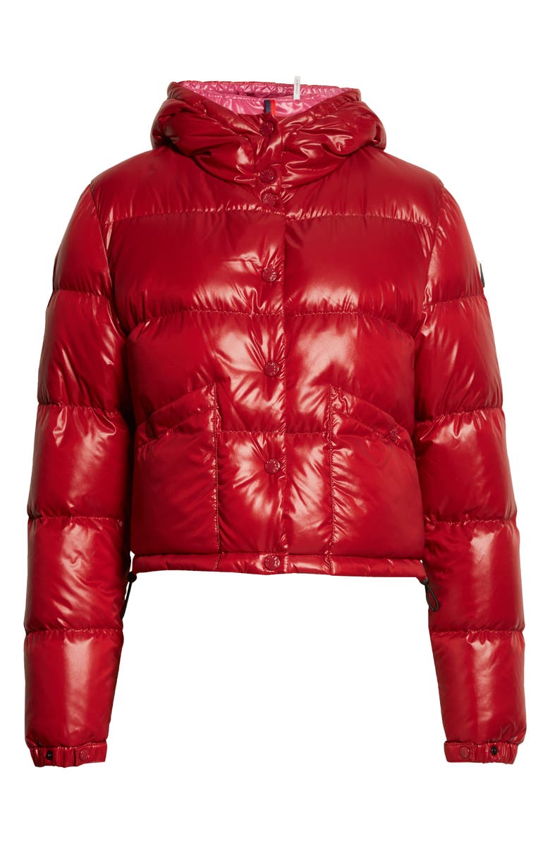 Moncler Bardanette Hooded Down Puffer Jacket, Alternate, color, 