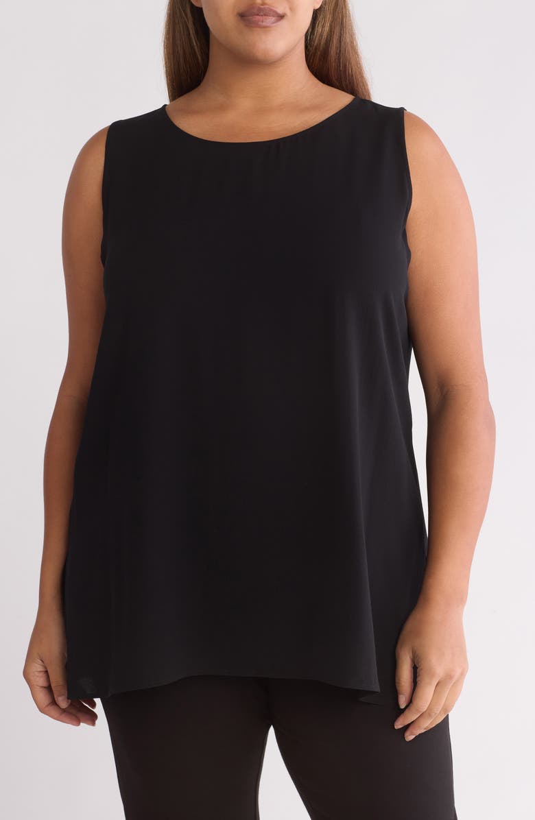 Eileen Fisher Silk Shell, Main, color, 