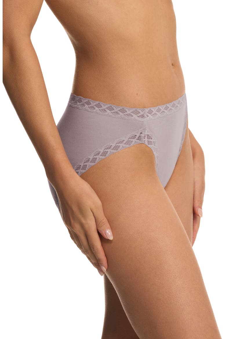 Bliss Cotton French Cut Briefs, Alternate, color, SILVER PEONY