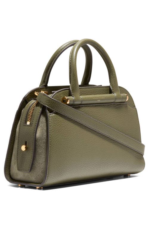 Cole Haan Small Catherine Leather Satchel In Green