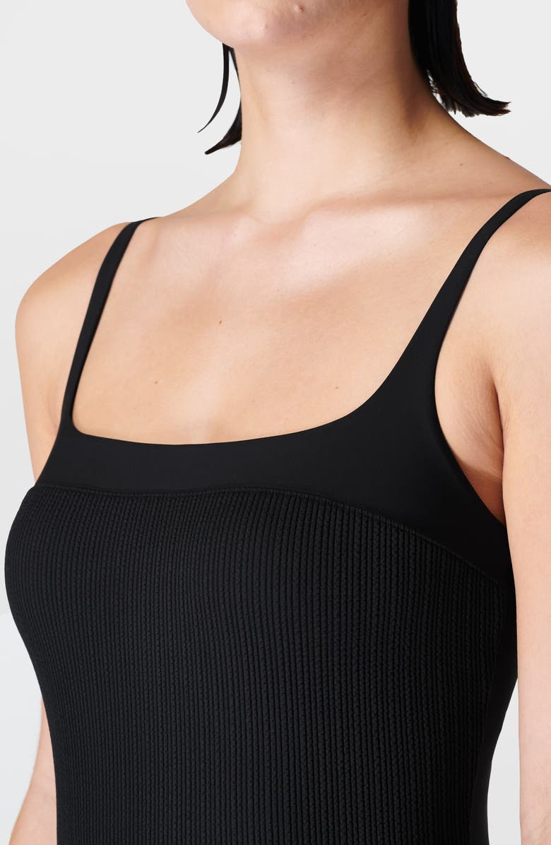 Sweaty Betty Capri Square Neck One-Piece Swimsuit, Alternate, color, 