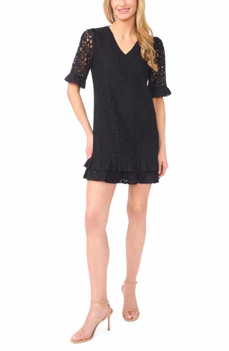 Lace V-Neck Minidress