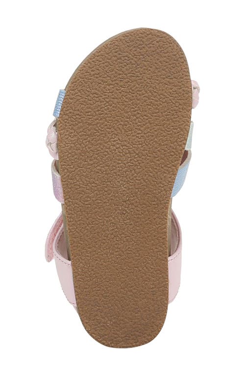 Blowfish Malibu Kids' Gaia Ankle Strap Sandal In Pink Multi