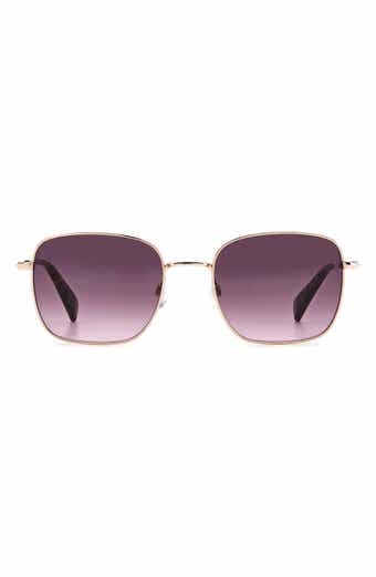 rag & bone 52mm Gradient Square Sunglasses
