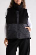Eileen Fisher Quilted Recycled Nylon Vest
