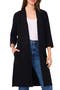 Open Front Longline Cardigan