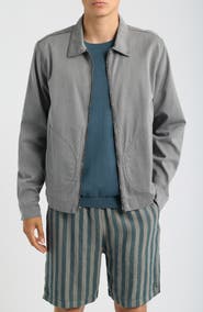 ALEX CRANE Organic Cotton Twill Zip Jacket