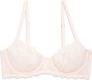 Natori Heavenly Lace Convertible Balconette Bra