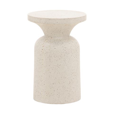 Cressida Terrazzo Outdoor Side Table