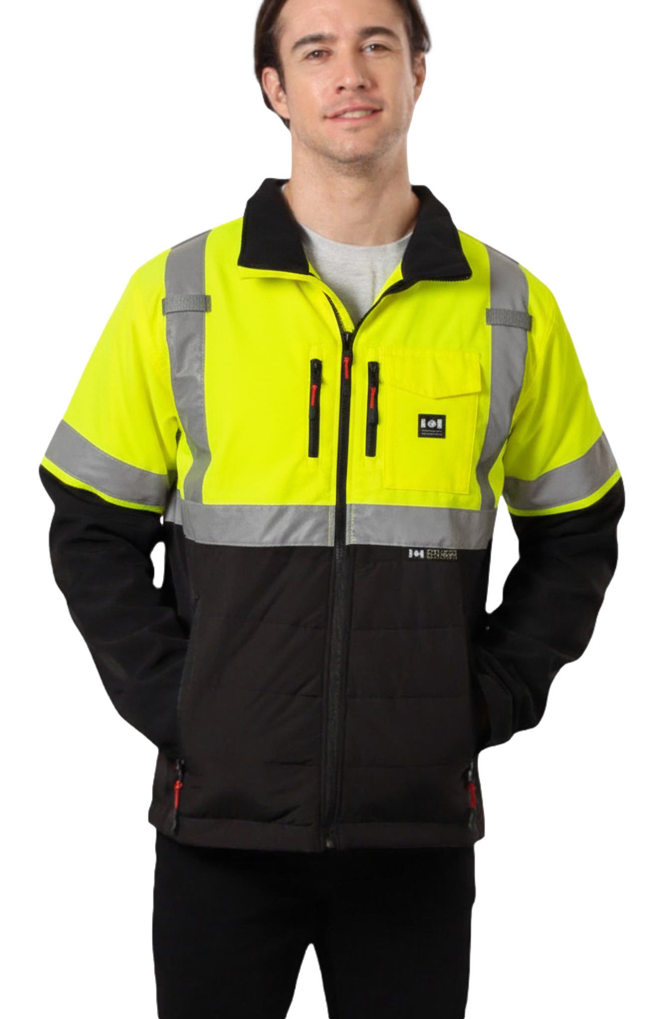 Men's Hi-Visibility Work Jacket - image 2
