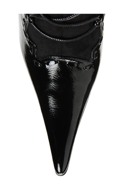Jeffrey Campbell Verbier Knee High Boot In Black