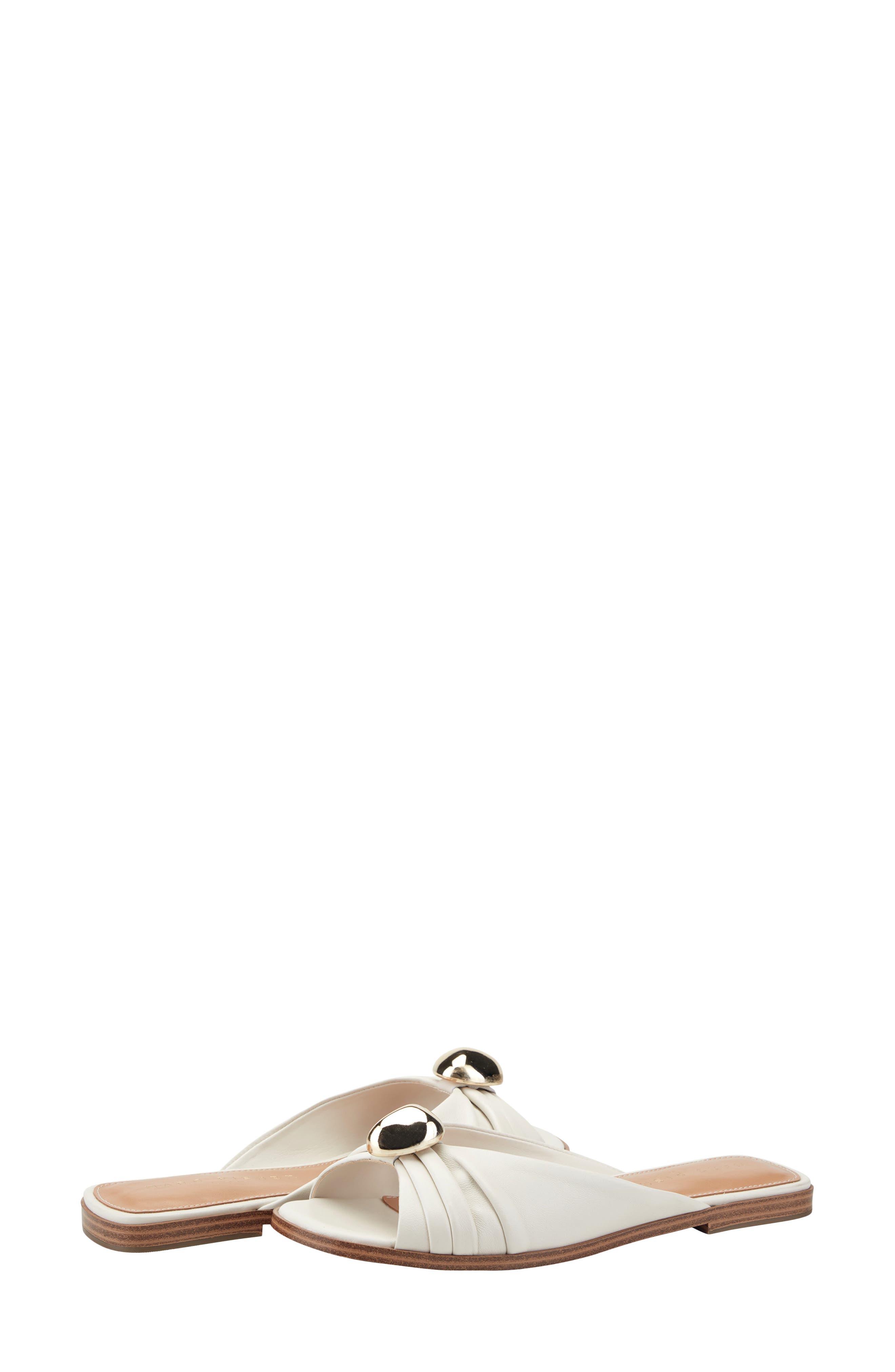 Dalani Slide Sandal, Alternate, color, IVORY