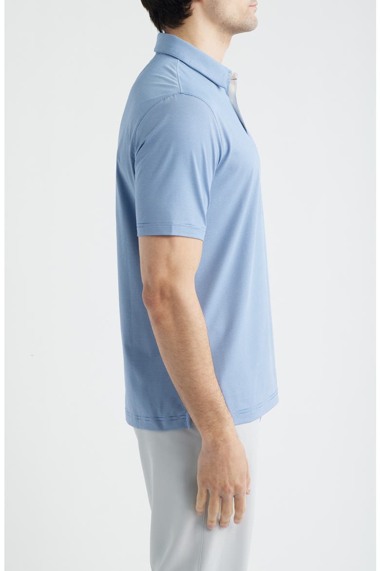 Micro Stripe Polo, Alternate, color, REGAL