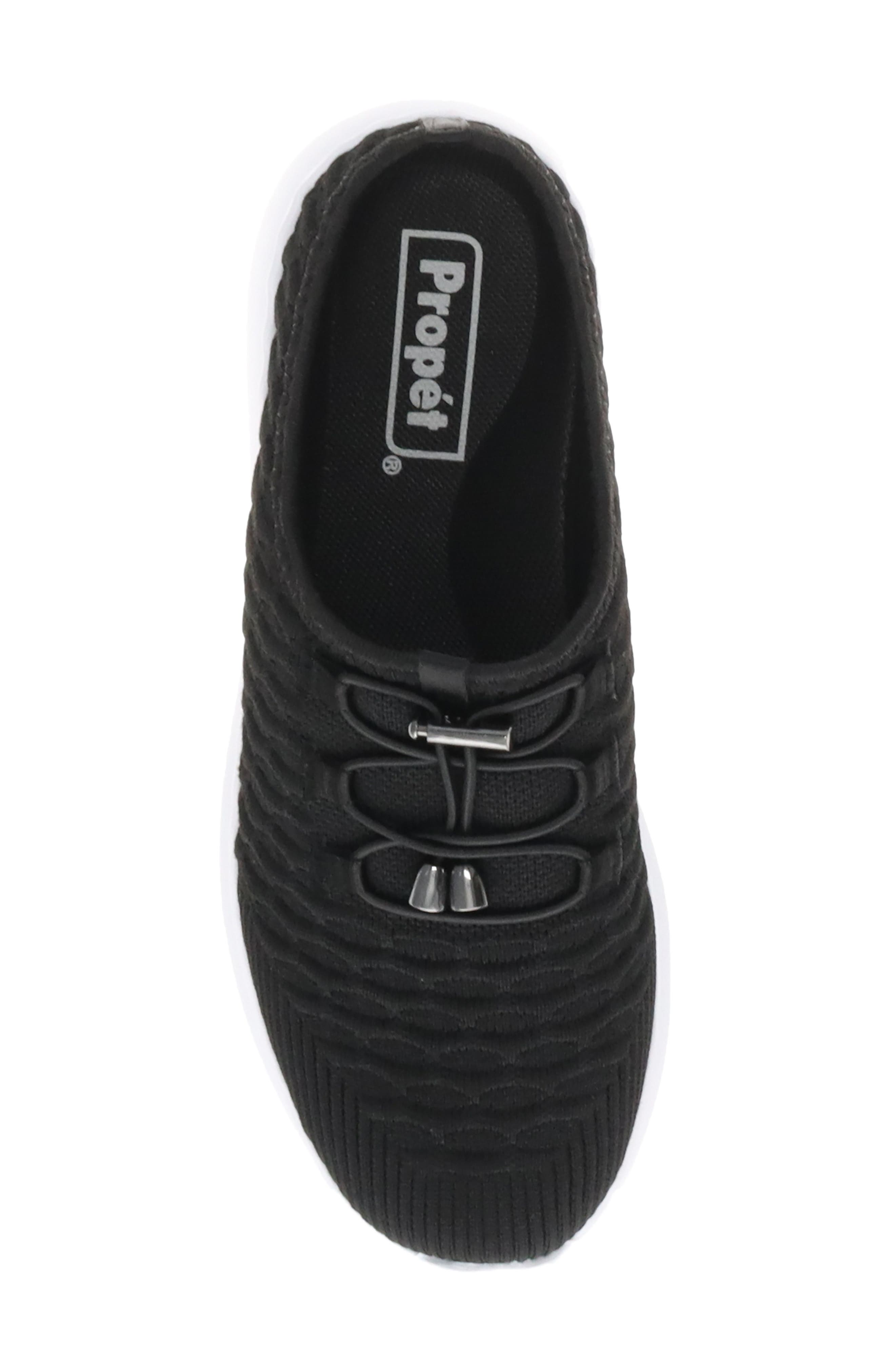 Propét Travelbound Slide Sneaker, Alternate, color, Black