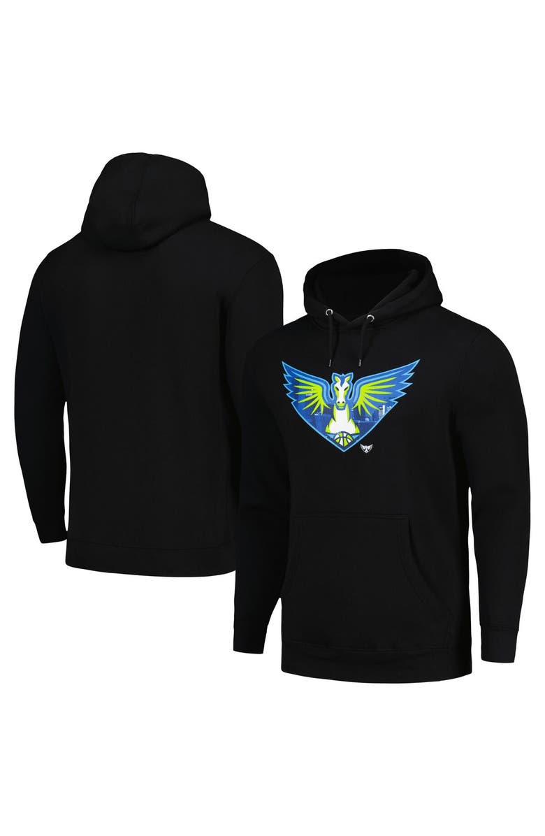 Stadium Essentials Unisex Stadium Essentials  Black Dallas Wings City View Pullover Hoodie, Main, color, Black
