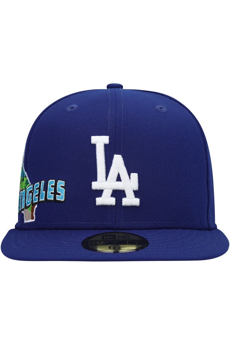 Men's New Era Royal Los Angeles Dodgers Stateview 59FIFTY Fitted Hat, Alternate, color, Royal
