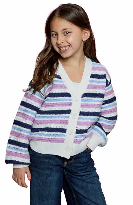Kids' Striped Cardigan