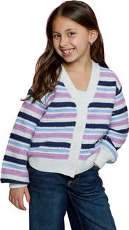 Design History Kids' Striped Cardigan