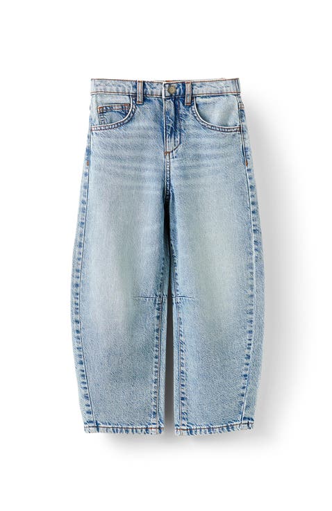 Kid's Unisex Barrel Leg Denim Jean