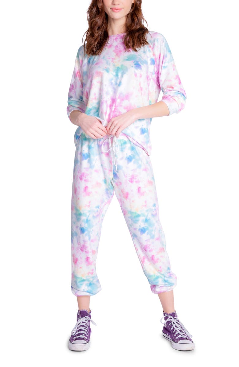 PJ Salvage Sweatshirt & Joggers Lounge Set, Main, color, 