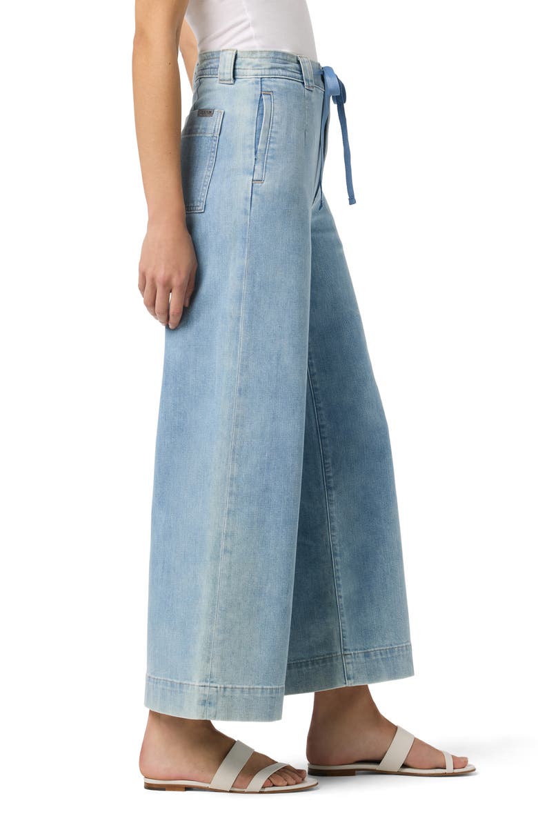 Joe's Tie Front Wide Leg Jeans, Alternate, color, Eleanor