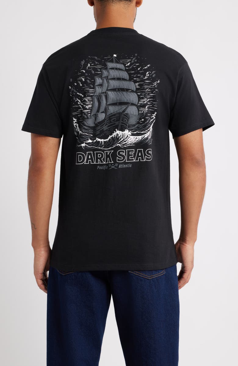 DARK SEAS Dead of Nite Cotton Graphic T-Shirt, Alternate, color, Black