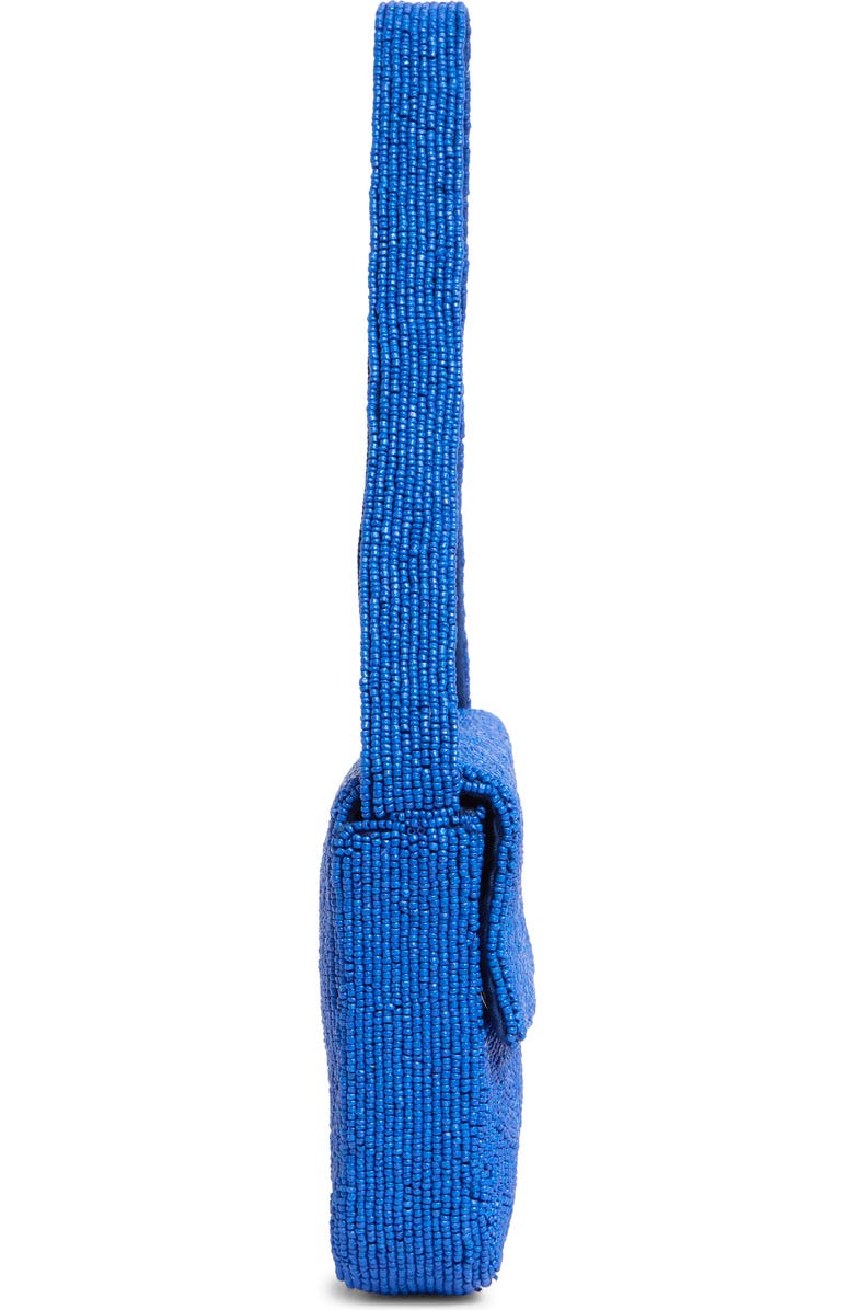 Jessica McClintock Emerson Beaded Shoulder Bag, Alternate, color, Blue