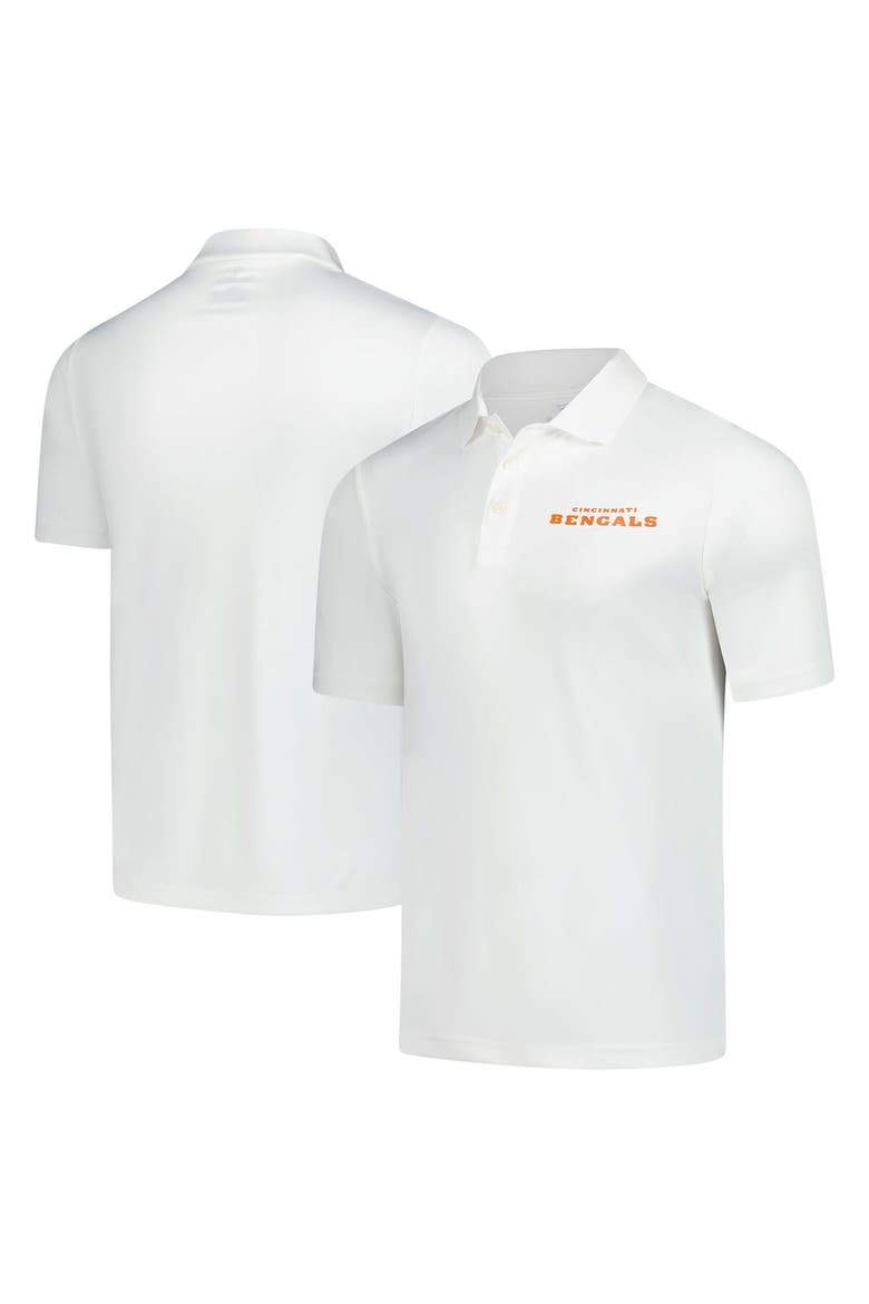 Men's Fanatics  White Cincinnati Bengals Polo, Main, color, White