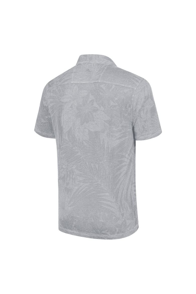 Men's Tommy Bahama Gray Texas Longhorns Big & Tall Sport Santiago Paradise Polo, Alternate, color, Gray