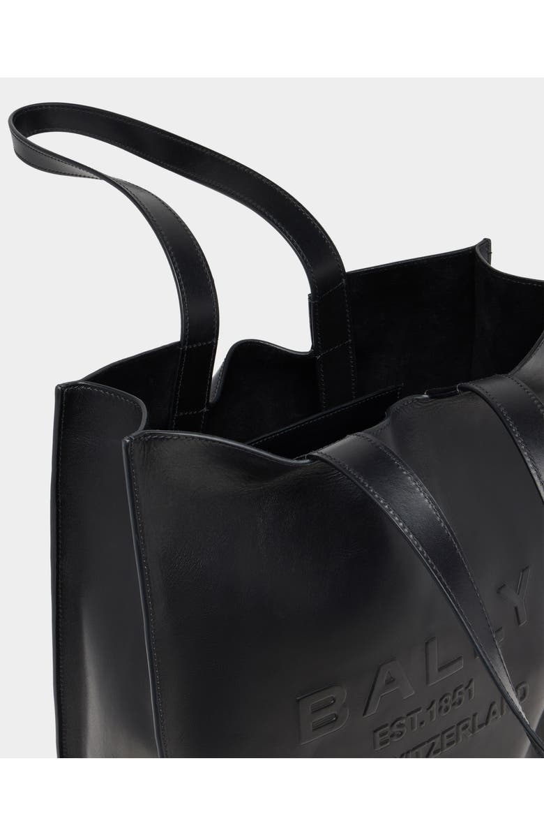 Bally Easy Bally Bag in Leather, Alternate, color, Black