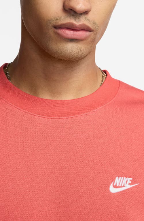Nike Club Brushed Fleece Crewneck Sweatshirt