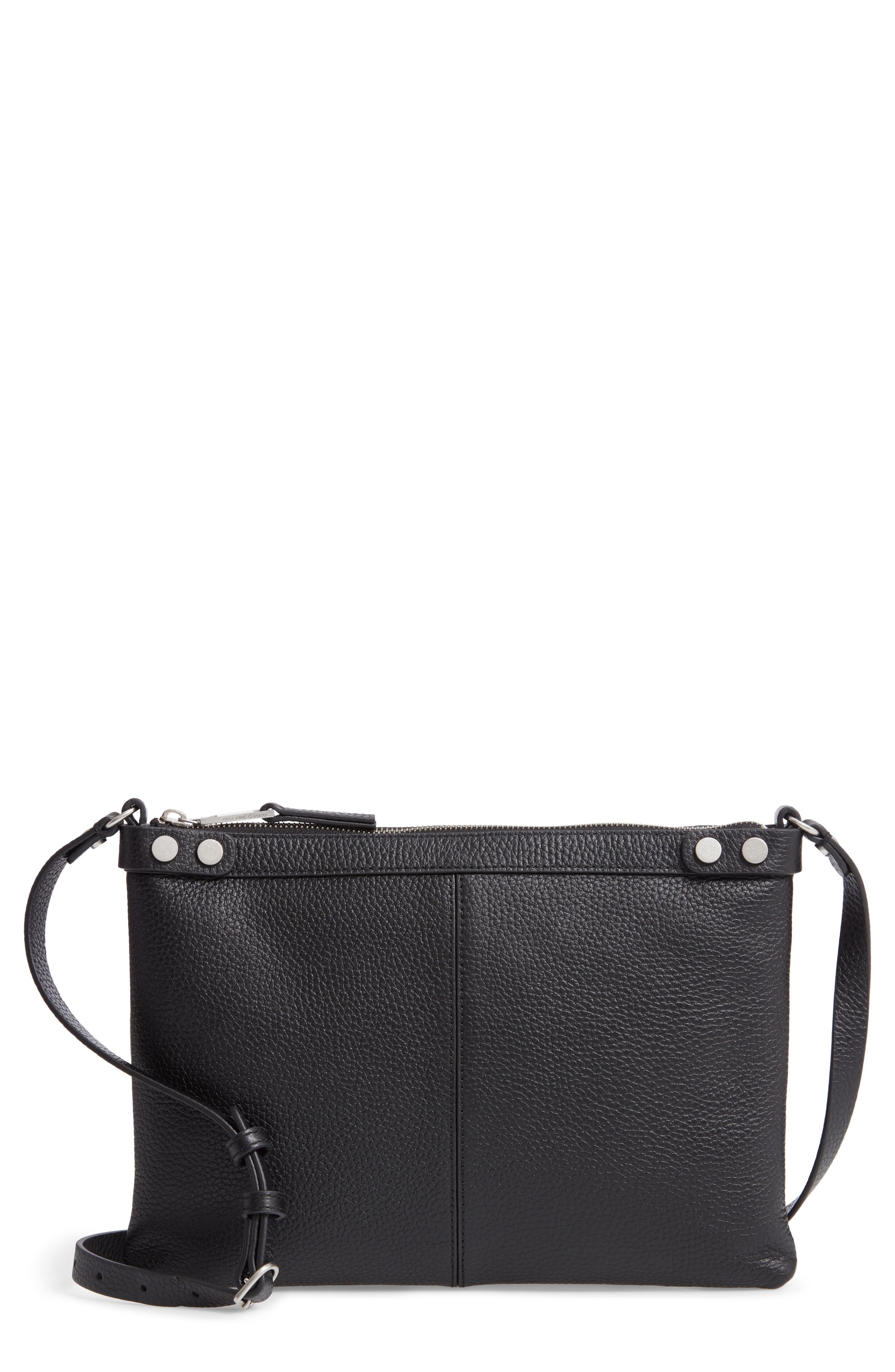 Treasure & Bond Marlow Leather Crossbody Bag, Main, color, 