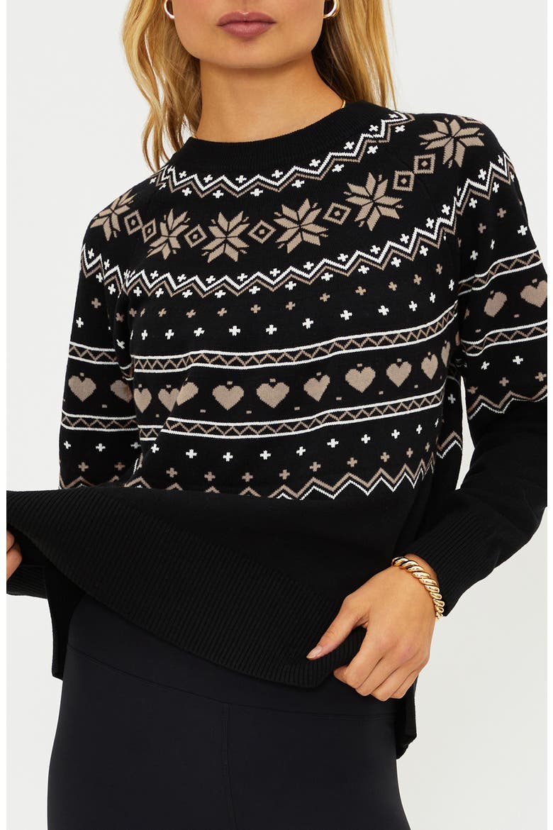 Elizabeth Sweater, Main, color, MYSTIC FAIRISLE