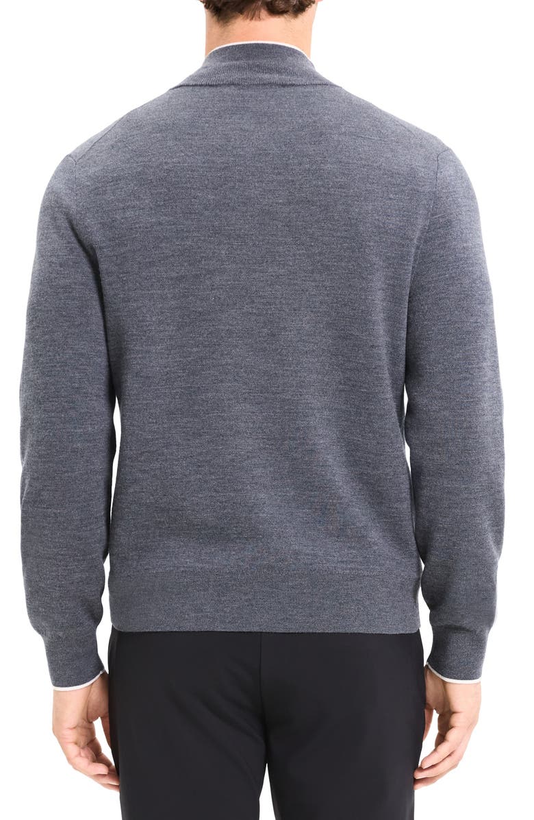 Theory Remi Regal Merino Wool Zip-Up Jacket, Alternate, color, 