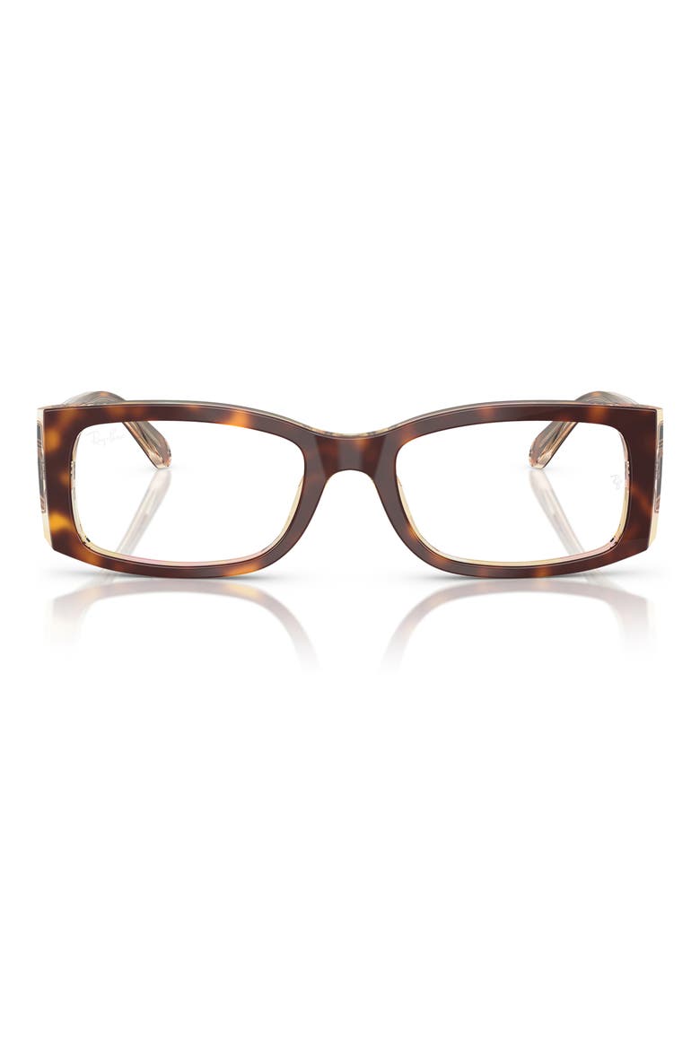 Miriam 54mm Square Optical Glasses, Main, color, HAVANA