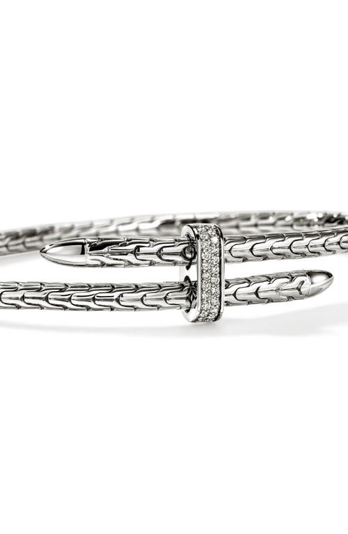 John Hardy Spear Bangle In Silver