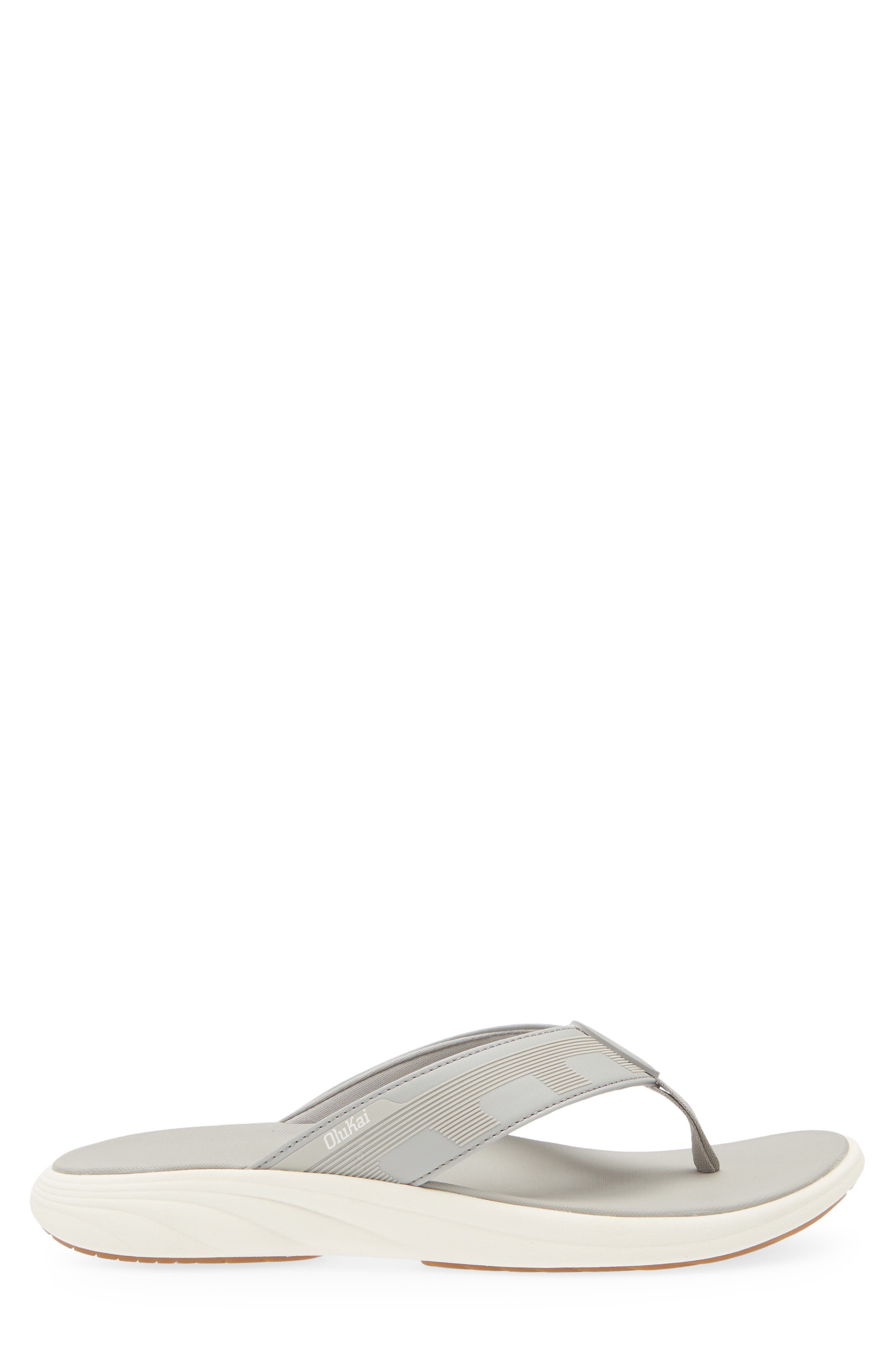 OluKai Malana Flip Flop, Alternate, color, Ash / Ash