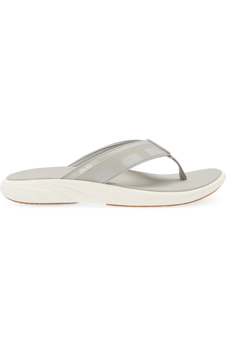 OluKai Malana Flip Flop, Alternate, color, Ash / Ash