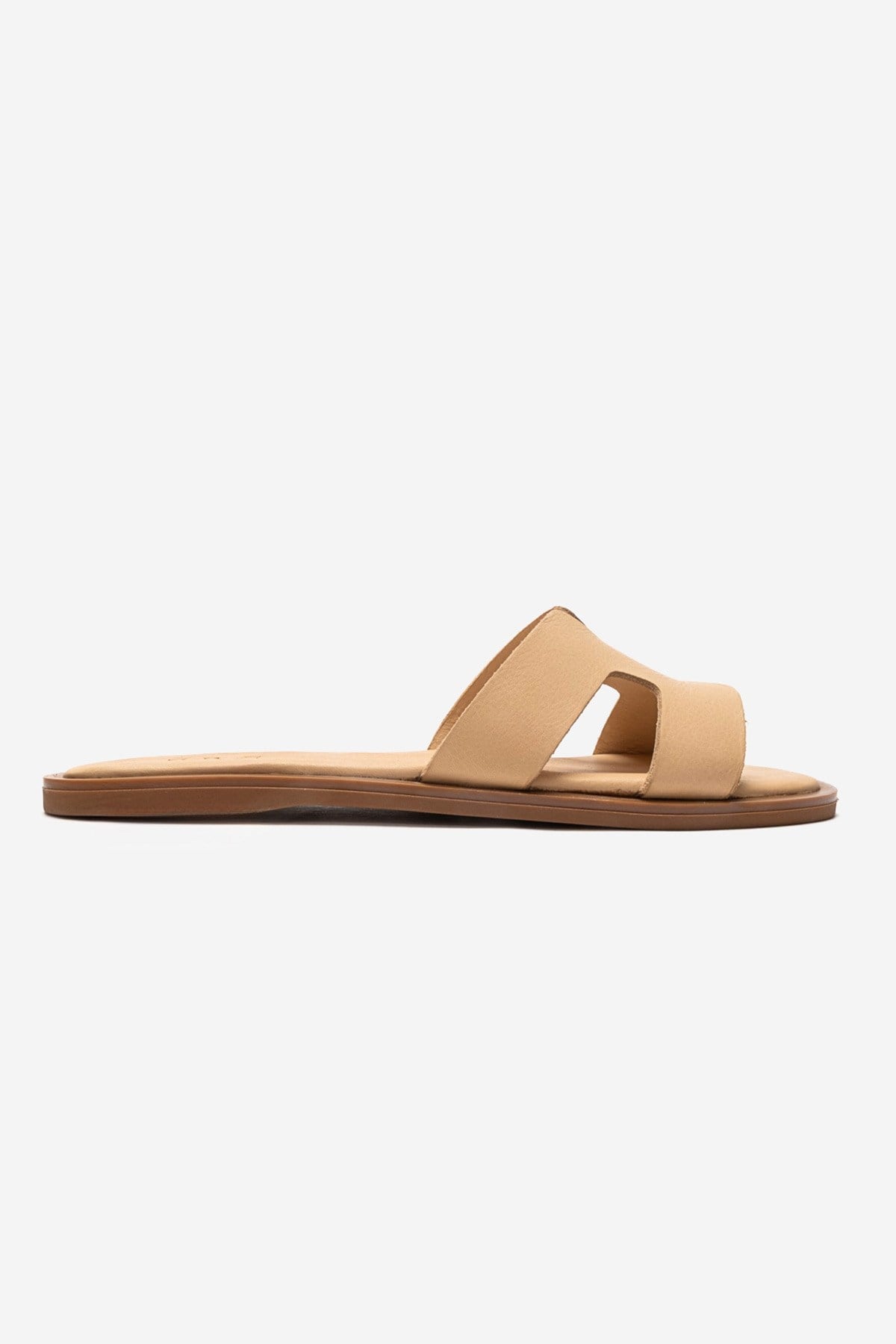 Forever & Always Shoes Biora Leather Slide, Alternate, color, Beige