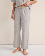 Haven Well Within Organic Cotton Poplin Gingham Pajama Pants