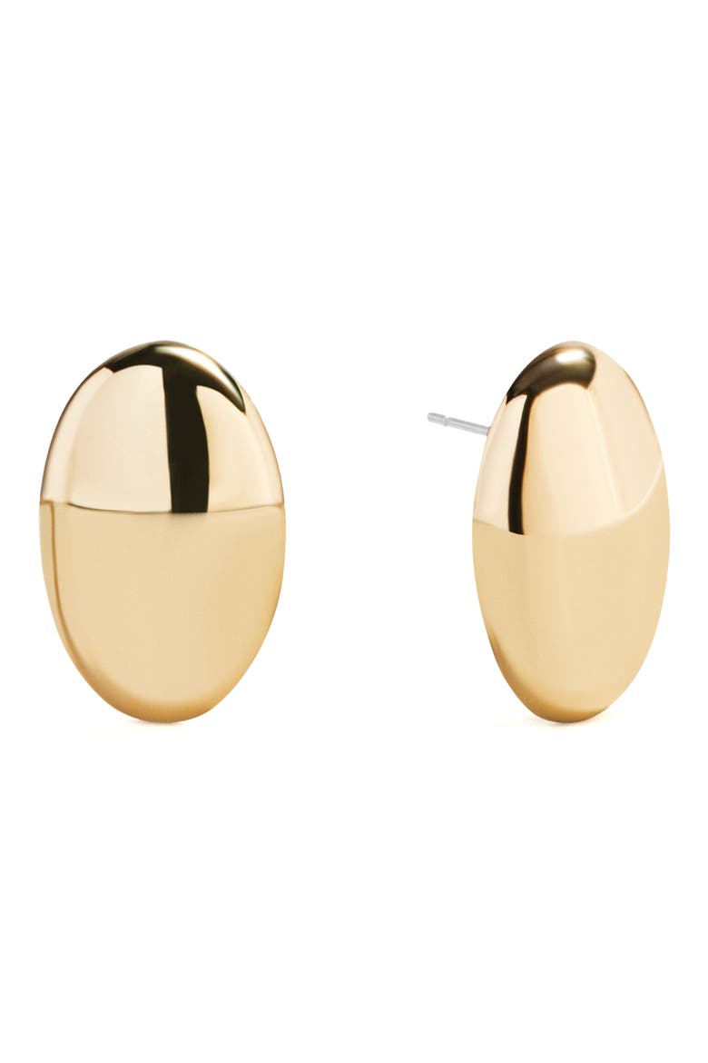 Diane Stud Earrings, Main, color, GOLD