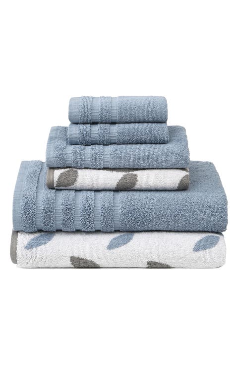 Yard Dyed 6-Piece Towel Set