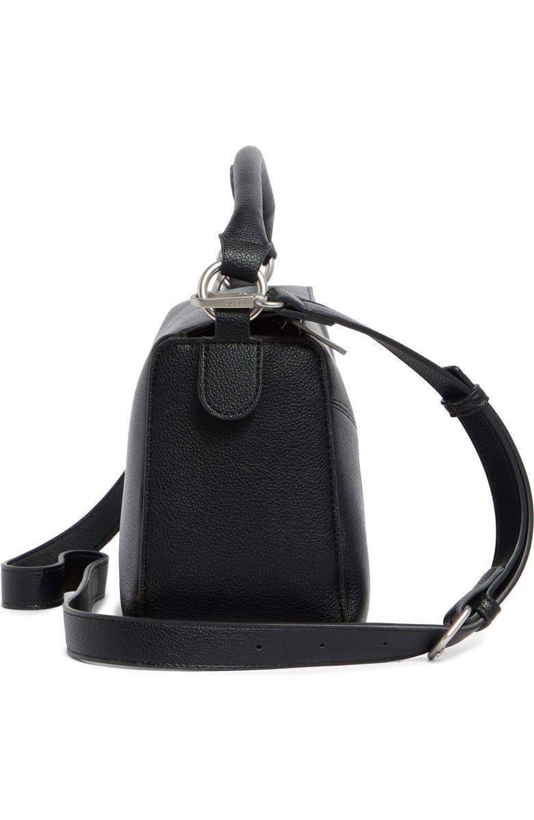 BCBG Geometric Satchel, Alternate, color, Black