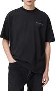 AllSaints Underground Oversize Graphic T-Shirt